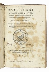 JUAN MARTINEZ POBLACION - De usu astrolabi compendium, schematibus commodissimis illustratum...