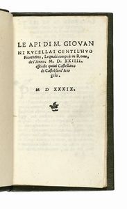 GIOVANNI RUCELLAI - Le api.