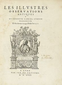 GABRIELE SIMEONI - Les illustres observations antiques.