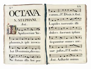 Vesperale romanum.  - Asta Libri, autografi e manoscritti - Associazione Nazionale - Case d'Asta italiane