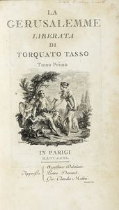 Torquato Tasso - La Gerusalemme Liberata [...]. Tomo primo (-secondo).