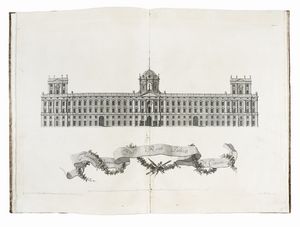 LUIGI VANVITELLI : Dichiarazione dei disegni del Reale Palazzo di Caserta...  - Asta Libri, autografi e manoscritti - Associazione Nazionale - Case d'Asta italiane
