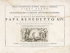 Giuseppe Vasi - Delle magnificenze di Roma antica e moderna libro terzo (-quarto).