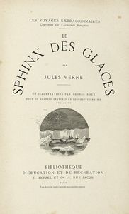 JULES VERNE : Due volumi della serie Les voyages extraordinaires di Jules Verne.  - Asta Libri, autografi e manoscritti - Associazione Nazionale - Case d'Asta italiane