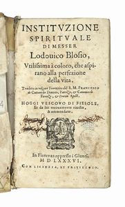 XENOPHON : L'opere morali [...] tradotte per Lodovico Domenichi.  - Asta Libri, autografi e manoscritti - Associazione Nazionale - Case d'Asta italiane