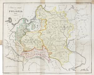 Bernardo Zaydler : Storia della Polonia fino agli ultimi tempi [...]. Volume I (-II).  - Asta Libri, autografi e manoscritti - Associazione Nazionale - Case d'Asta italiane
