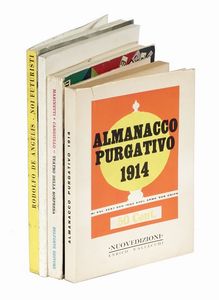 Filippo Tommaso Marinetti : Raccolta di 28 pubblicazioni sul futurismo.  - Asta Libri, autografi e manoscritti - Associazione Nazionale - Case d'Asta italiane