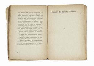 Filippo Tommaso Marinetti : Come si seducono le donne. Prefazione di Bruno Corra e Settimelli.  - Asta Libri, autografi e manoscritti - Associazione Nazionale - Case d'Asta italiane