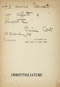 Filippo Tommaso Marinetti : La cucina futurista.  - Asta Libri, autografi e manoscritti - Associazione Nazionale - Case d'Asta italiane