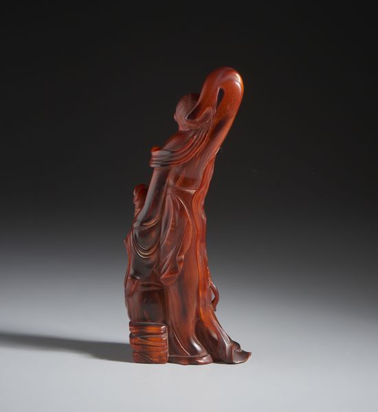 Arte Cinese : Intaglio in corno di bufalo raffigurante due dame di corte. Dinastia Qing, XIX sec.  - Asta Asta 437 | ARTE ORIENTALE - ARTE ORIENTALE DA COLLEZIONI PRIVATE ITALIANE Online - Associazione Nazionale - Case d'Asta italiane