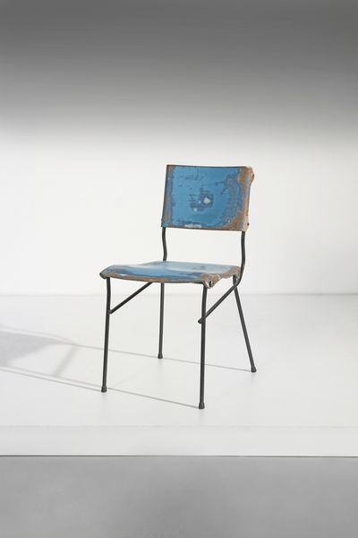 DE CARLI CARLO (1910 - 1999) : Sedia per Cassina, Meda  - Asta Asta 438 | DESIGN E ARTI DECORATIVE DEL NOVECENTO Online - Associazione Nazionale - Case d'Asta italiane