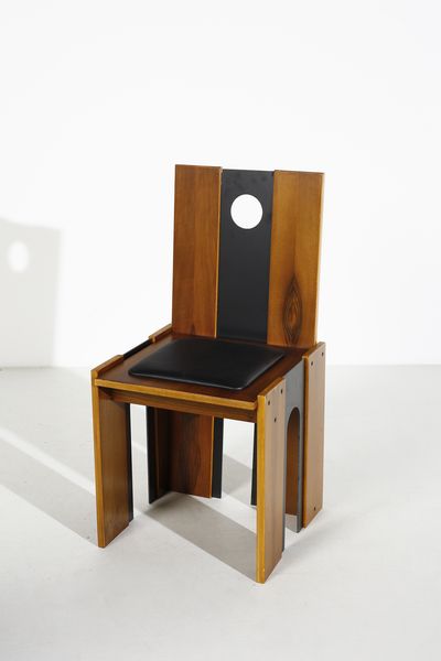 SCARPA AFRA (1937-2011) & TOBIA (n. 1935) : nello stile di. Sei sedie  - Asta Asta 438 | DESIGN E ARTI DECORATIVE DEL NOVECENTO Online - Associazione Nazionale - Case d'Asta italiane