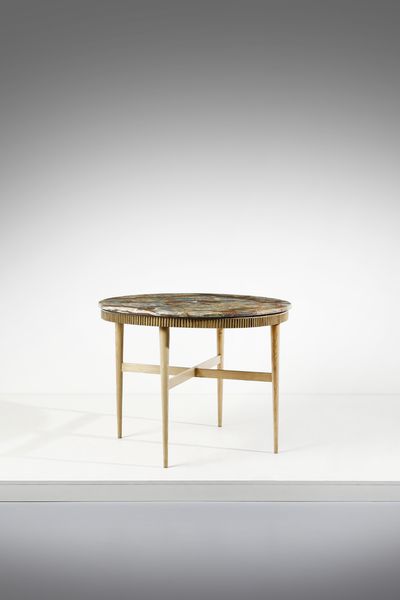 SCREMIN LUIGI (1896 - 1983) : Tavolo, Belluno  - Asta Asta 438 | DESIGN E ARTI DECORATIVE DEL NOVECENTO Online - Associazione Nazionale - Case d'Asta italiane