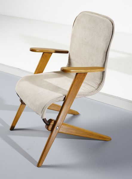 MANIFATTURA BRASILIANA : Coppia di poltrone  - Asta Asta 438 | DESIGN E ARTI DECORATIVE DEL NOVECENTO Online - Associazione Nazionale - Case d'Asta italiane