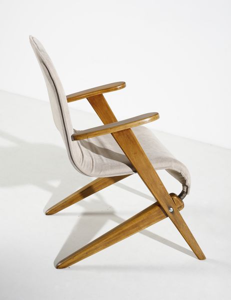 MANIFATTURA BRASILIANA : Coppia di poltrone  - Asta Asta 438 | DESIGN E ARTI DECORATIVE DEL NOVECENTO Online - Associazione Nazionale - Case d'Asta italiane