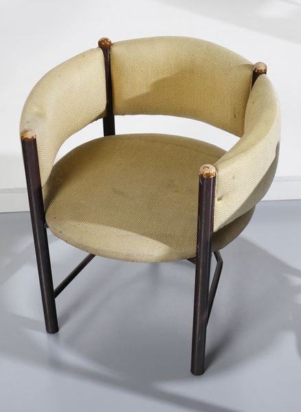 MANIFATTURA ITALIANA : Quattro poltroncine  - Asta Asta 438 | DESIGN E ARTI DECORATIVE DEL NOVECENTO Online - Associazione Nazionale - Case d'Asta italiane