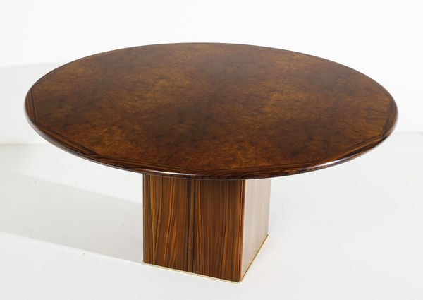 SCARPA AFRA (1937-2011) & TOBIA (n. 1935) : Tavolo tondo della serie Artona per Maxalto, Italia  - Asta Asta 438 | DESIGN E ARTI DECORATIVE DEL NOVECENTO Online - Associazione Nazionale - Case d'Asta italiane