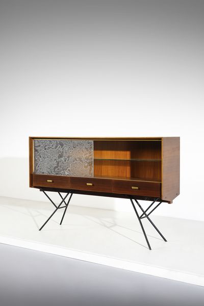 MAZURE MIGUEL RODRIGO (1926 - 2014) : Credenza per Carlo Pagani Mobili d'Arte - Arredamenti, Cant  - Asta Asta 438 | DESIGN E ARTI DECORATIVE DEL NOVECENTO Online - Associazione Nazionale - Case d'Asta italiane