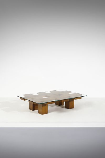 MANIFATTURA BRASILIANA : Tavolo da salotto  - Asta Asta 438 | DESIGN E ARTI DECORATIVE DEL NOVECENTO Online - Associazione Nazionale - Case d'Asta italiane