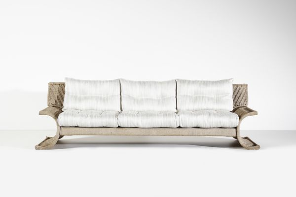 CECCHI MARZIO (1940 - 1990) : Divano Galles per Studio Most, Firenze  - Asta Asta 438 | DESIGN E ARTI DECORATIVE DEL NOVECENTO Online - Associazione Nazionale - Case d'Asta italiane