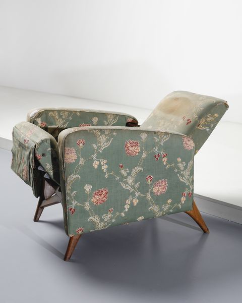 MALATESTA&MASSON : Due poltrone reclinabili, Roma  - Asta Asta 438 | DESIGN E ARTI DECORATIVE DEL NOVECENTO Online - Associazione Nazionale - Case d'Asta italiane