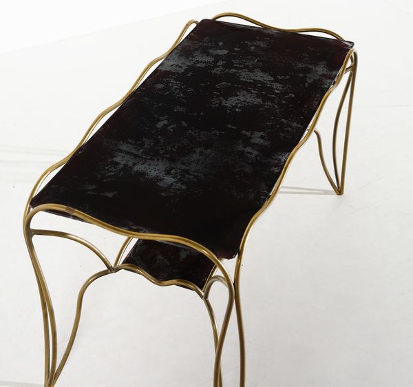 SCUOLA DI TORINO : Tavolino da salotto  - Asta Asta 438 | DESIGN E ARTI DECORATIVE DEL NOVECENTO Online - Associazione Nazionale - Case d'Asta italiane