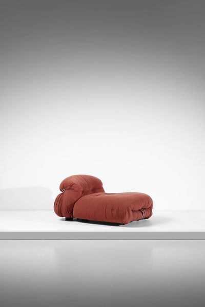 SCARPA AFRA (1937-2011) & TOBIA (n. 1935) : Chaise longue mod. Soriana per Cassina, Meda  - Asta Asta 438 | DESIGN E ARTI DECORATIVE DEL NOVECENTO Online - Associazione Nazionale - Case d'Asta italiane