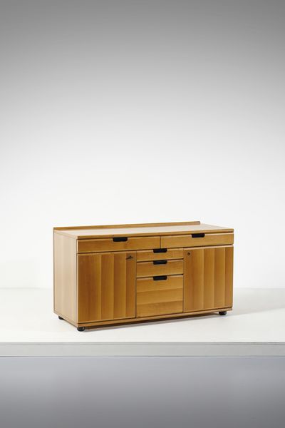 ETTORE SOTTSASS (1917-2007) & HANS VON KLIER (1934-2000) : Mobile da ufficio della Linea Direzionale per Olivetti Synthesis, Ivrea  - Asta Asta 438 | DESIGN E ARTI DECORATIVE DEL NOVECENTO Online - Associazione Nazionale - Case d'Asta italiane