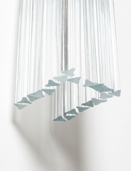 VENINI : Coppia di lampade da parete della serie Trilobo, Murano  - Asta Asta 438 | DESIGN E ARTI DECORATIVE DEL NOVECENTO Online - Associazione Nazionale - Case d'Asta italiane