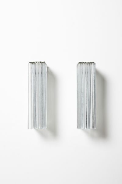 VENINI : Coppia di lampade da parete della serie Trilobo, Murano  - Asta Asta 438 | DESIGN E ARTI DECORATIVE DEL NOVECENTO Online - Associazione Nazionale - Case d'Asta italiane