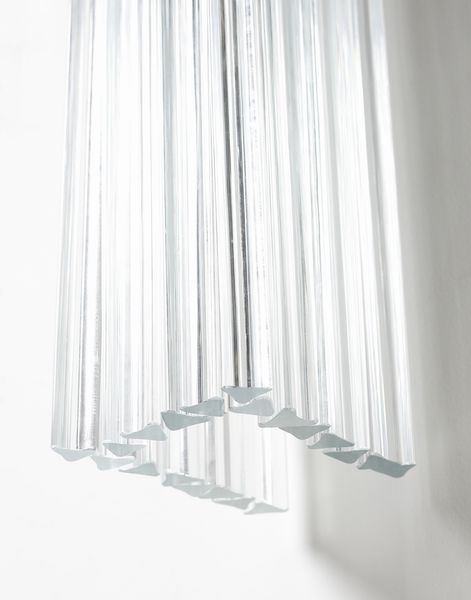 VENINI : Coppia di lampade da parete della serie Trilobo, Murano  - Asta Asta 438 | DESIGN E ARTI DECORATIVE DEL NOVECENTO Online - Associazione Nazionale - Case d'Asta italiane