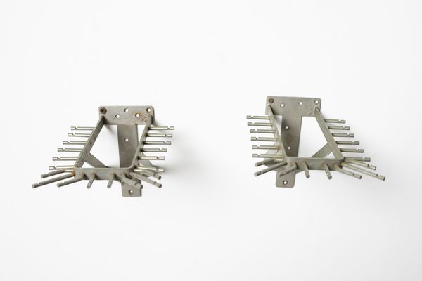 VENINI : Coppia di lampade da parete della serie Trilobo, Murano  - Asta Asta 438 | DESIGN E ARTI DECORATIVE DEL NOVECENTO Online - Associazione Nazionale - Case d'Asta italiane