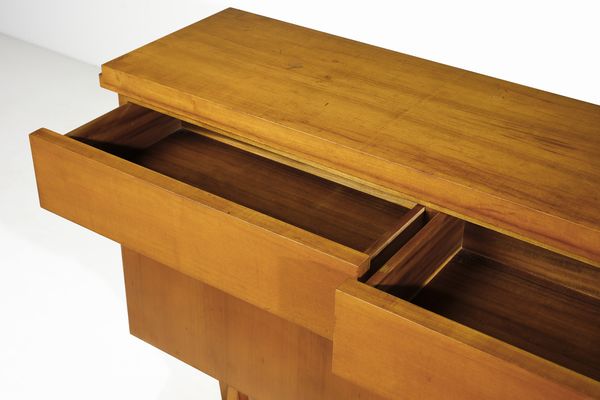 BASSI (cerchia di GIOVANNI MICHELUCCI) GIOVANNI BATTISTA : Credenza  - Asta Asta 438 | DESIGN E ARTI DECORATIVE DEL NOVECENTO Online - Associazione Nazionale - Case d'Asta italiane