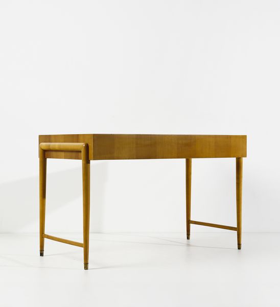 PONTI GIO (1891 - 1979) : attribuito. Scrivania per Casa Moderna, Italia  - Asta Asta 438 | DESIGN E ARTI DECORATIVE DEL NOVECENTO Online - Associazione Nazionale - Case d'Asta italiane