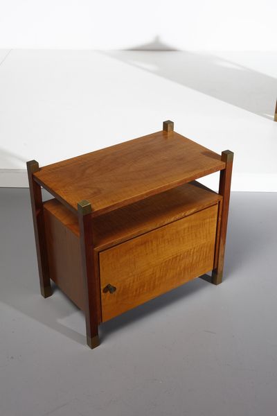 ZAVANELLA  RENZO (1900 - 1988) : Coppia di comodini  - Asta Asta 438 | DESIGN E ARTI DECORATIVE DEL NOVECENTO Online - Associazione Nazionale - Case d'Asta italiane