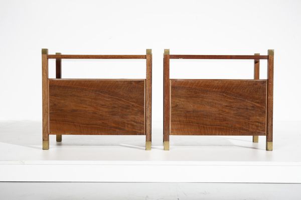 ZAVANELLA  RENZO (1900 - 1988) : Coppia di comodini  - Asta Asta 438 | DESIGN E ARTI DECORATIVE DEL NOVECENTO Online - Associazione Nazionale - Case d'Asta italiane