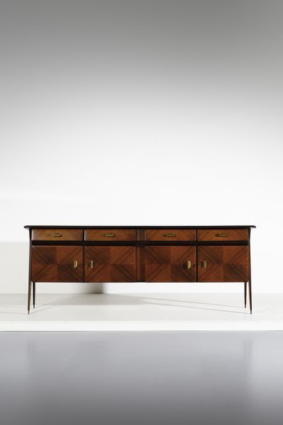 DASSI MOBILI MODERNI : Credenza a quattro ante e cassetti, Lissone  - Asta Asta 438 | DESIGN E ARTI DECORATIVE DEL NOVECENTO Online - Associazione Nazionale - Case d'Asta italiane