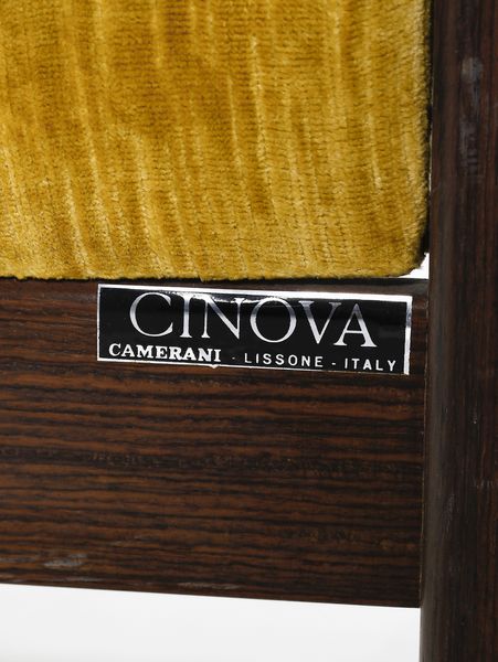 AGNOLI TITO (1931 - 2012) : Poltroncina e poggiapiedi per Cinova, Lissone  - Asta Asta 438 | DESIGN E ARTI DECORATIVE DEL NOVECENTO Online - Associazione Nazionale - Case d'Asta italiane