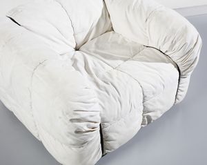 CINI BOERI (1924-2020) & LAURA GRIZIOTTI (n. 1942) : Coppia di poltrone della serie Strips per Arflex, Milano  - Asta Asta 438 | DESIGN E ARTI DECORATIVE DEL NOVECENTO Online - Associazione Nazionale - Case d'Asta italiane