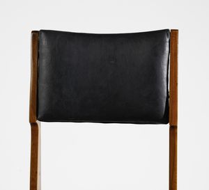 MANIFATTURA ITALIANA : Sei sedie  - Asta Asta 438 | DESIGN E ARTI DECORATIVE DEL NOVECENTO Online - Associazione Nazionale - Case d'Asta italiane