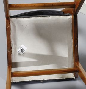 MANIFATTURA ITALIANA : Sei sedie  - Asta Asta 438 | DESIGN E ARTI DECORATIVE DEL NOVECENTO Online - Associazione Nazionale - Case d'Asta italiane