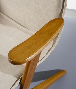 MANIFATTURA BRASILIANA : Coppia di poltrone  - Asta Asta 438 | DESIGN E ARTI DECORATIVE DEL NOVECENTO Online - Associazione Nazionale - Case d'Asta italiane