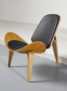 WEGNER HANS JORGEN (1914 - 2007) : Coppia di poltrone mod. CH07 Shell Chair per di Carl Hansen & Co., Danimarca  - Asta Asta 438 | DESIGN E ARTI DECORATIVE DEL NOVECENTO Online - Associazione Nazionale - Case d'Asta italiane