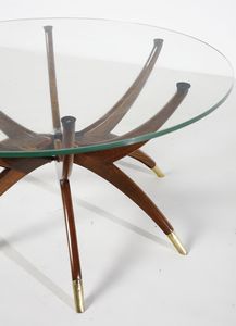 MANIFATTURA ITALIANA : Tavolino da salotto  - Asta Asta 438 | DESIGN E ARTI DECORATIVE DEL NOVECENTO Online - Associazione Nazionale - Case d'Asta italiane