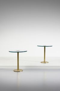 MANIFATTURA ITALIANA - Coppia di tavolini da salotto