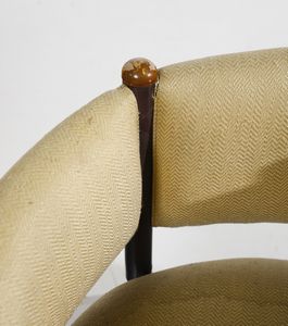 MANIFATTURA ITALIANA : Quattro poltroncine  - Asta Asta 438 | DESIGN E ARTI DECORATIVE DEL NOVECENTO Online - Associazione Nazionale - Case d'Asta italiane