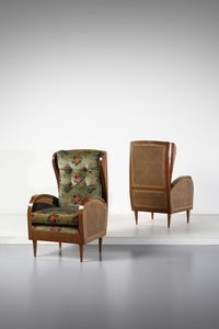 MANIFATTURA ITALIANA - Coppia di poltrone bergere