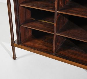 FRATELLI PROSERPIO : Credenza a due corpi a serranda, Italia  - Asta Asta 438 | DESIGN E ARTI DECORATIVE DEL NOVECENTO Online - Associazione Nazionale - Case d'Asta italiane