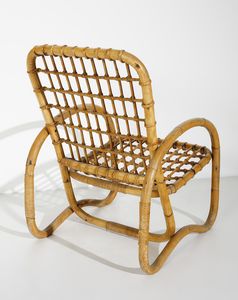 MANIFATTURA ITALIANA : Sei poltroncine  - Asta Asta 438 | DESIGN E ARTI DECORATIVE DEL NOVECENTO Online - Associazione Nazionale - Case d'Asta italiane