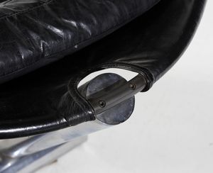 TUTTLE PAUL (1918 - 2002) : Chariot chaise per Strssle International  - Asta Asta 438 | DESIGN E ARTI DECORATIVE DEL NOVECENTO Online - Associazione Nazionale - Case d'Asta italiane